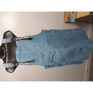 Kavu Blue Corduroy Dress